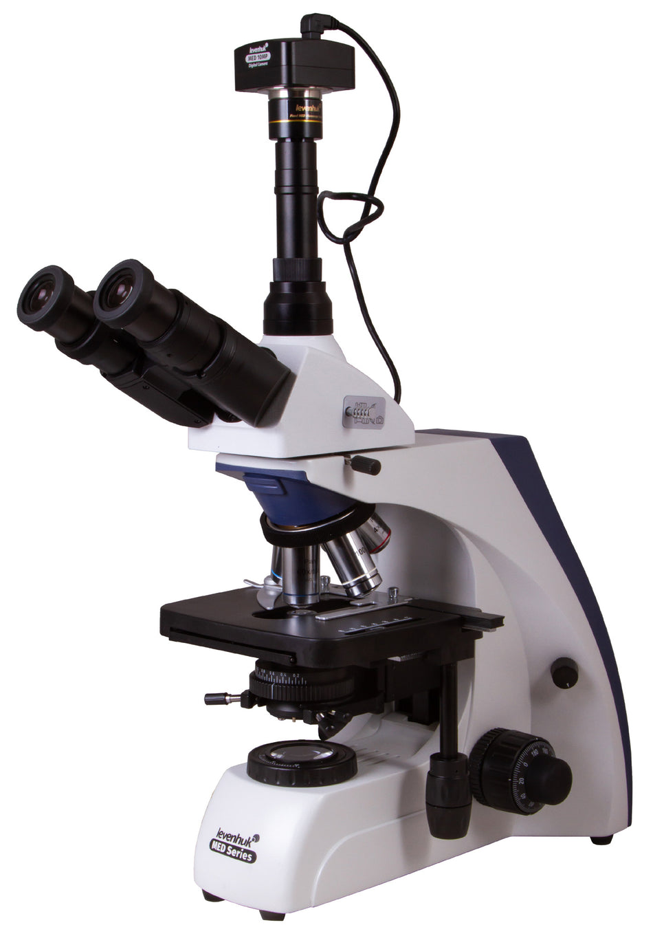 Microscopio trinocular digital Levenhuk MED D35T