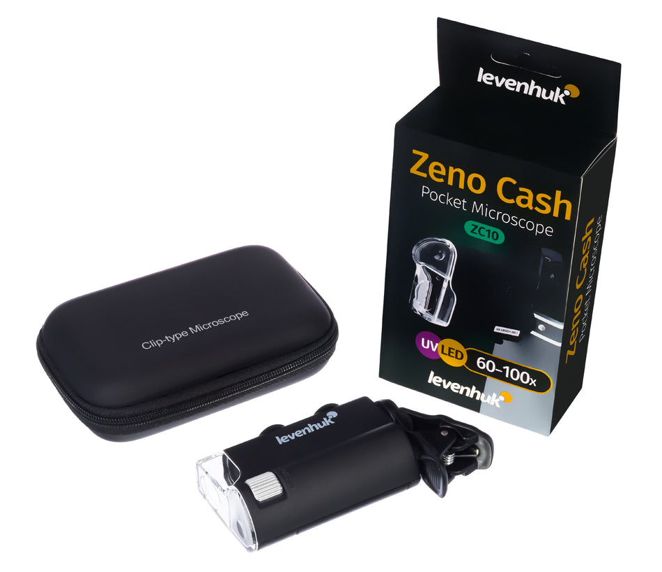 Microscopio de bolsillo Levenhuk Zeno Cash ZC10