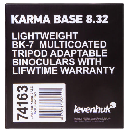 Prismáticos Levenhuk Karma BASE 8x32