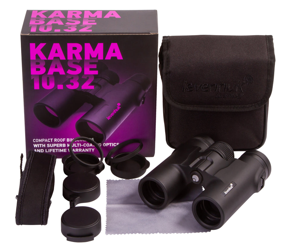 Prismáticos Levenhuk Karma BASE 10x32