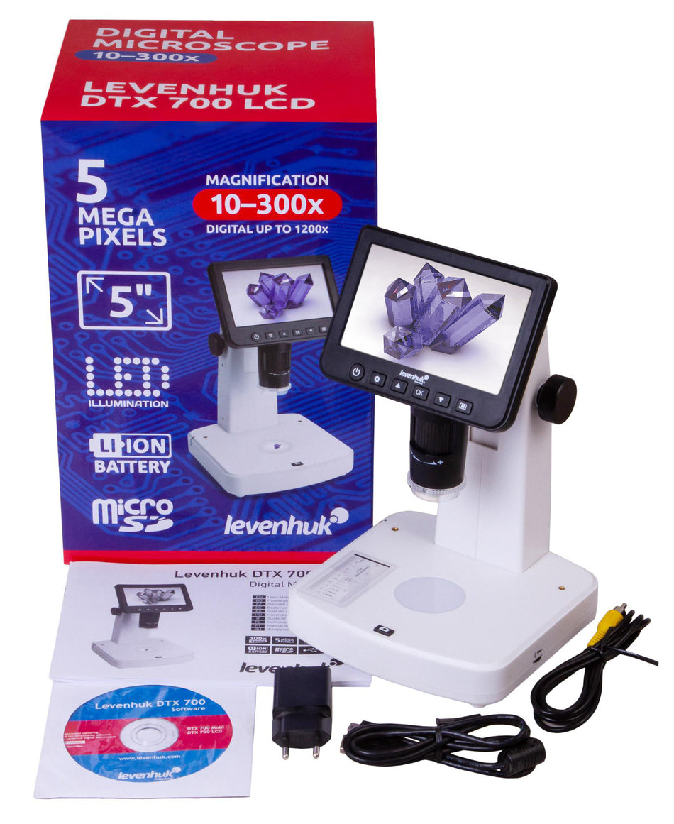 Microscopio digital Levenhuk DTX 700 LCD