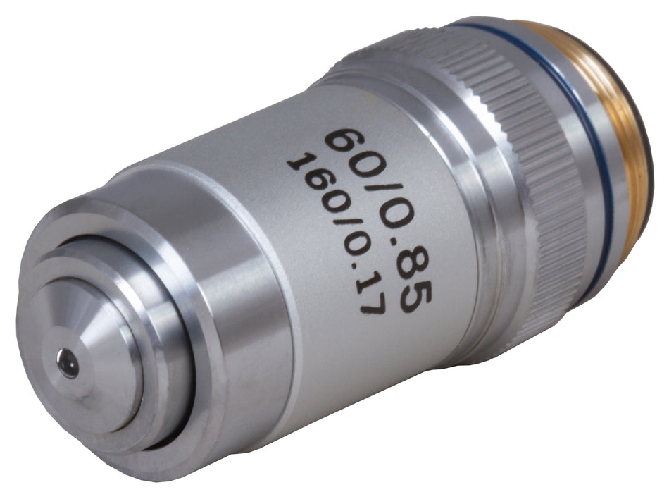 Objetivo acromático Levenhuk MED 60x