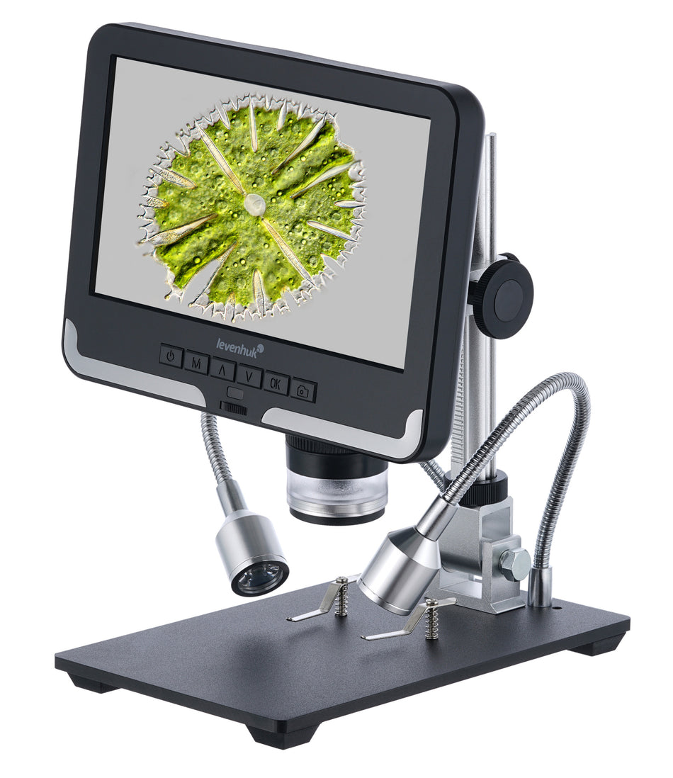Microscopio Levenhuk DTX RC2 con mando a distancia