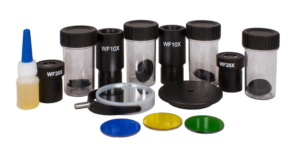 Microscopio biológico binocular Levenhuk 850B