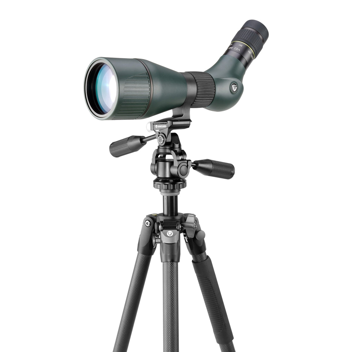 Vanguard Veo 3 264CPS - Trípode de fibra de carbono, rótula de 3 vías