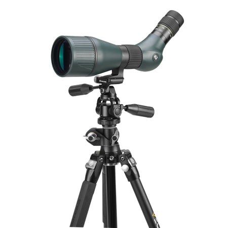 Vanguard Veo 3T+ 264APS - Trípode de aluminio, rótula de 3 vías y columna descentrable