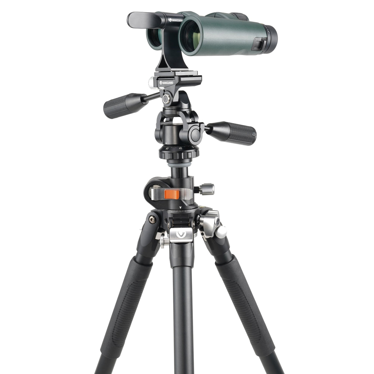 Vanguard Veo 3+ 263APS - Trípode de aluminio, rótula de 3 vías y columna descentrable