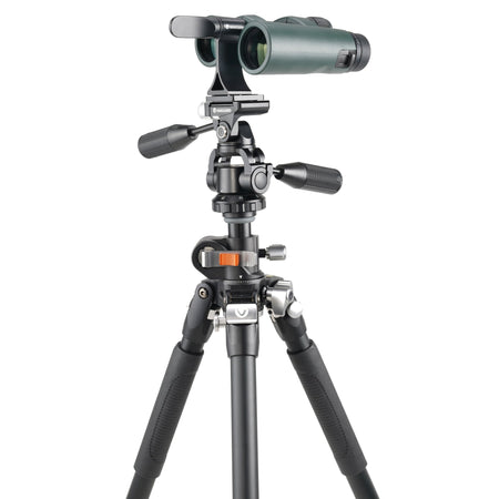 Vanguard Veo 3+ 263APS - Trípode de aluminio, rótula de 3 vías y columna descentrable