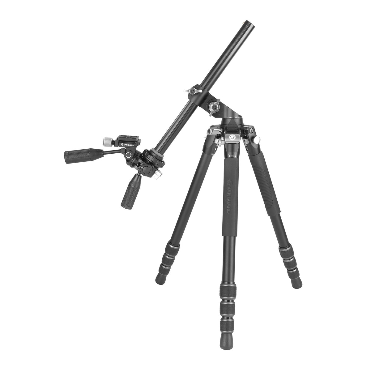 Vanguard Veo 3T+ 264APS - Trípode de aluminio, rótula de 3 vías y columna descentrable