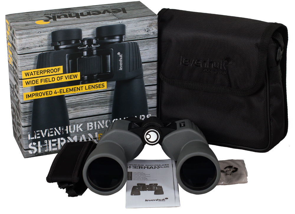 Prismáticos Levenhuk Sherman PLUS 7x50