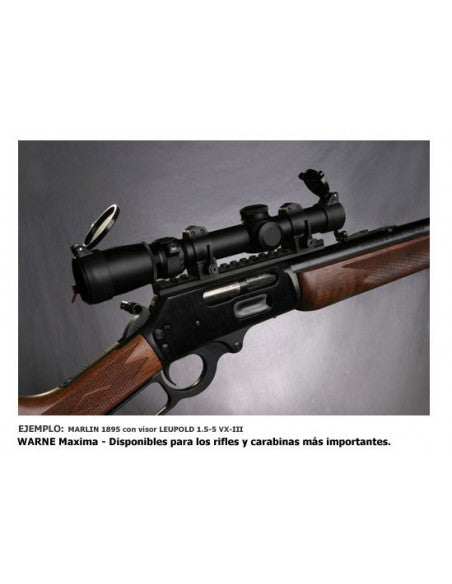 Juego de Anillas WARNE 30mm. [Desmontables] - Medianas