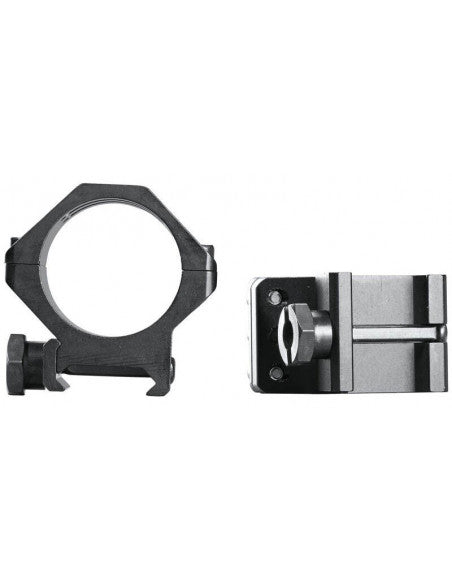 Juego de Anillas WEAVER Táctica Skeleton 6 tornillos 30mm. [Fijas] Bajas