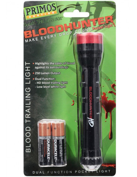 Linterna rastreadora de sangre PRIMOS Bloodhunter HD Pocket