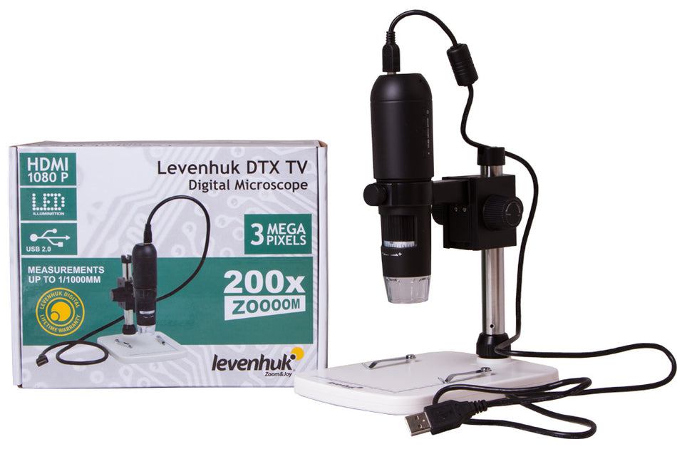 Microscopio digital Levenhuk DTX TV