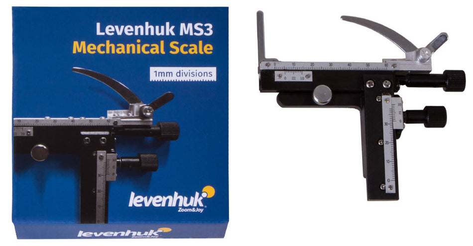 Micrómetro mecánico Levenhuk MS3
