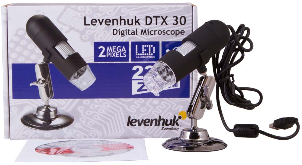 Microscopio digital Levenhuk DTX 30
