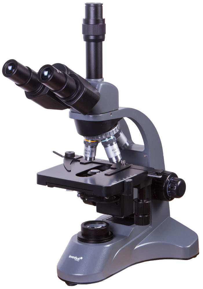Microscopio trinocular Levenhuk 740T